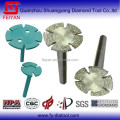 Electroplated Axial Blade For Marble,Shank Sculpture Cutters